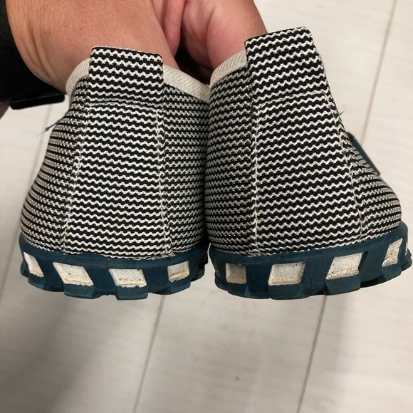 SHOENS‎ CANVAS ULTRALIGHT SNEAKERS Teal White EUC Size 46/12 - Picture 4 of 6